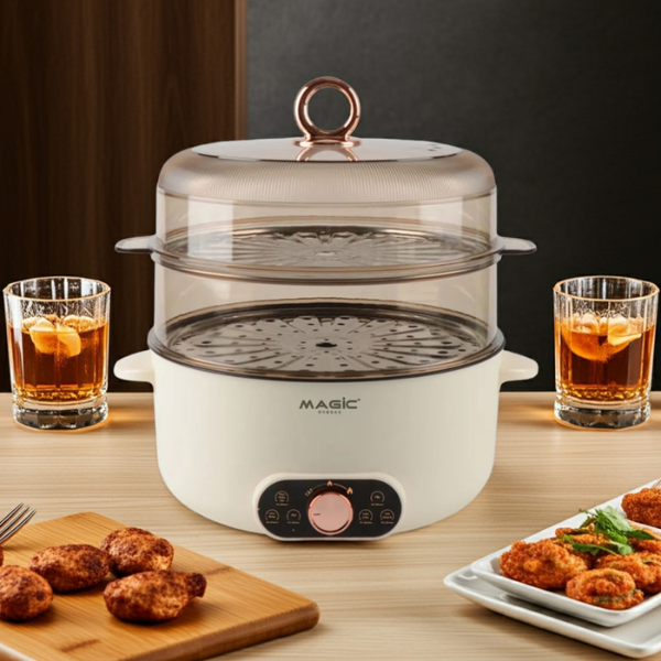 Nồi lẩu đa năng Magic A-092 5L – Công suất 1600W, chống dính