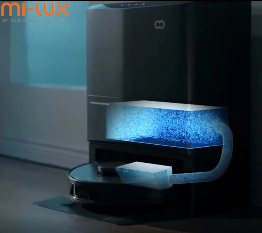 Robot hút bụi lau nhà toàn diện 9 trong 1 Mi-lux INXXNI A1 Mix lực hút 9000pa