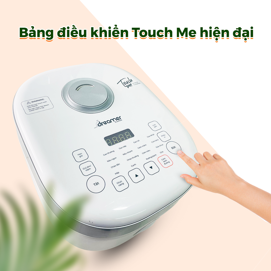 Nồi Cơm Điện Cao Tần Giảm Đường Dreamer DKA-IRC118 – 1.8 L, 18 Chế Độ, CôngNghệ IH