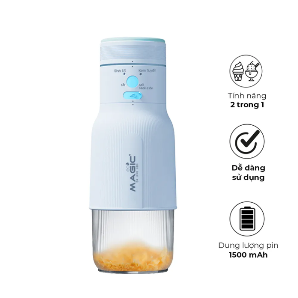 Máy Xay Sinh Tố & Kem Tuyết Magic AC-180 – Mini, 20.000RPM, 50W