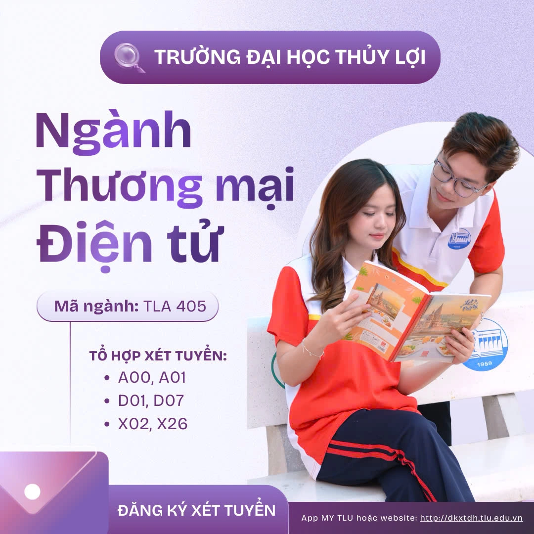 Ngành Thương mại điện tử tại Đại học Thủy Lợi có gì đặc biệt?